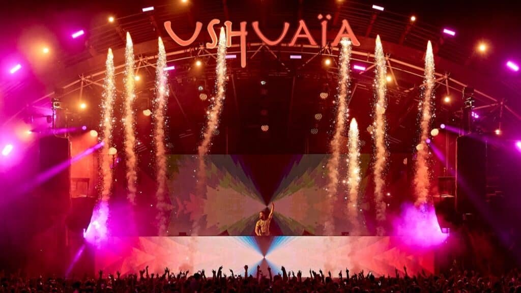 Ushuaia Dubai Opening with Calvin Harris