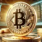 DALL·E 2024 09 03 14.14.49 A super high quality photo realistic image of a Bitcoin coin at the center. The coin should be detailed with intricate engravings reflecting light t