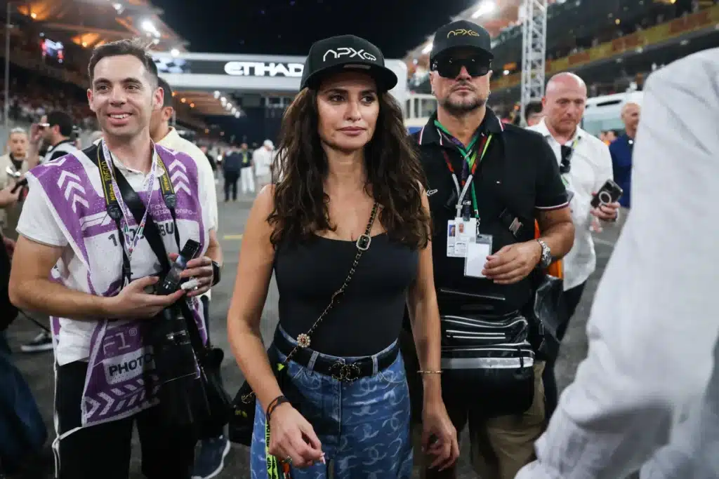 Brad Pitt Javier Bardem & Penelope Cruz in Abu Dhabi