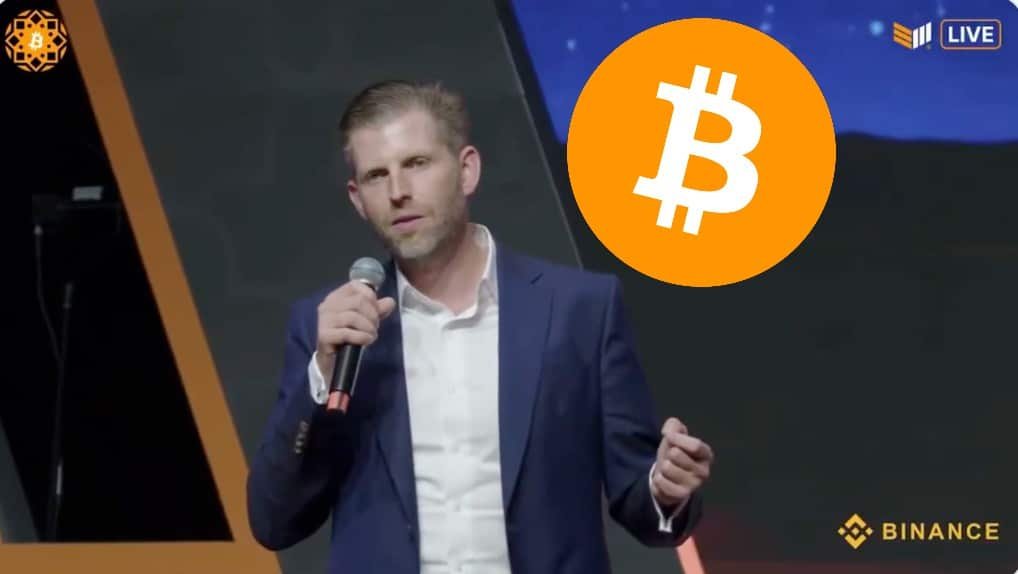 Eric Trump Rallies Support for Cryptocurrency