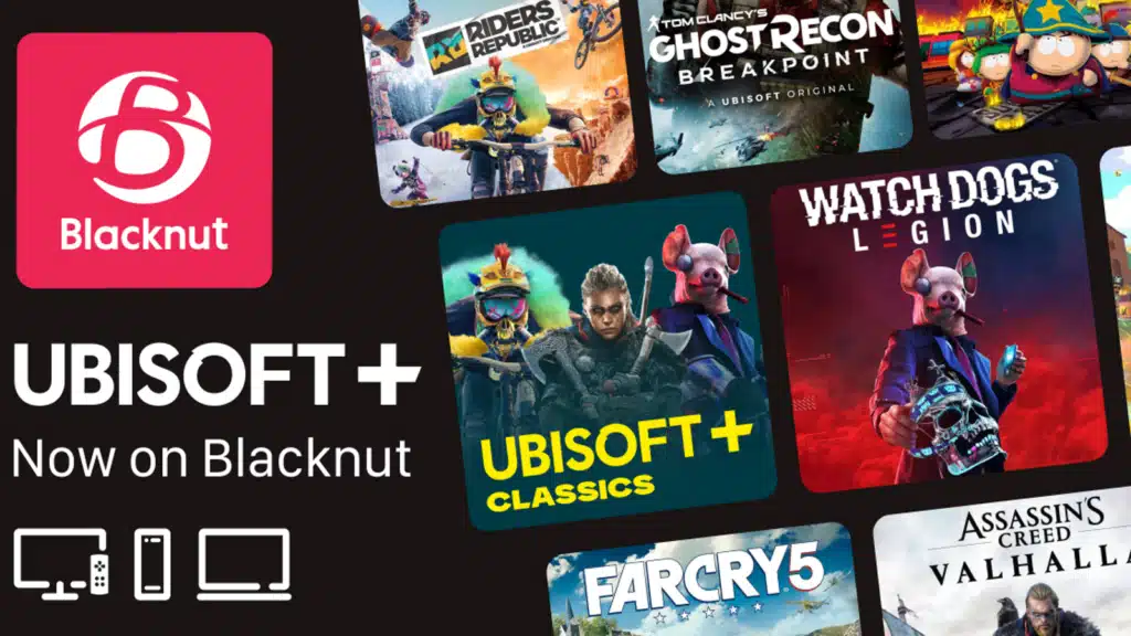 Ubisoft+ Classics Arrives on Blacknut