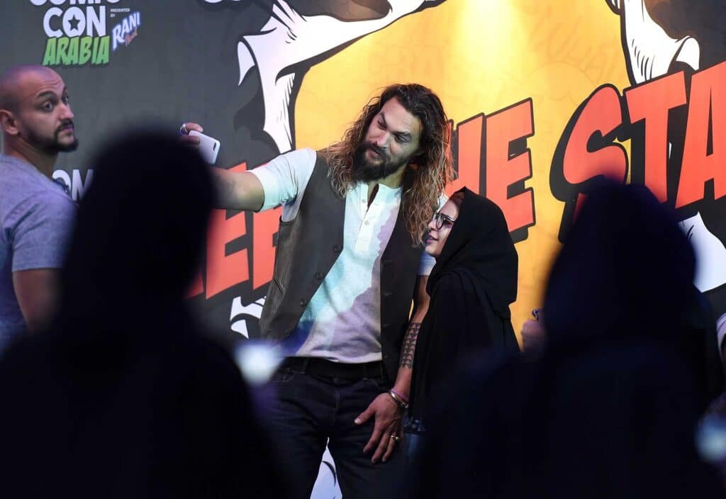 Jason Mamoa at Comic Con