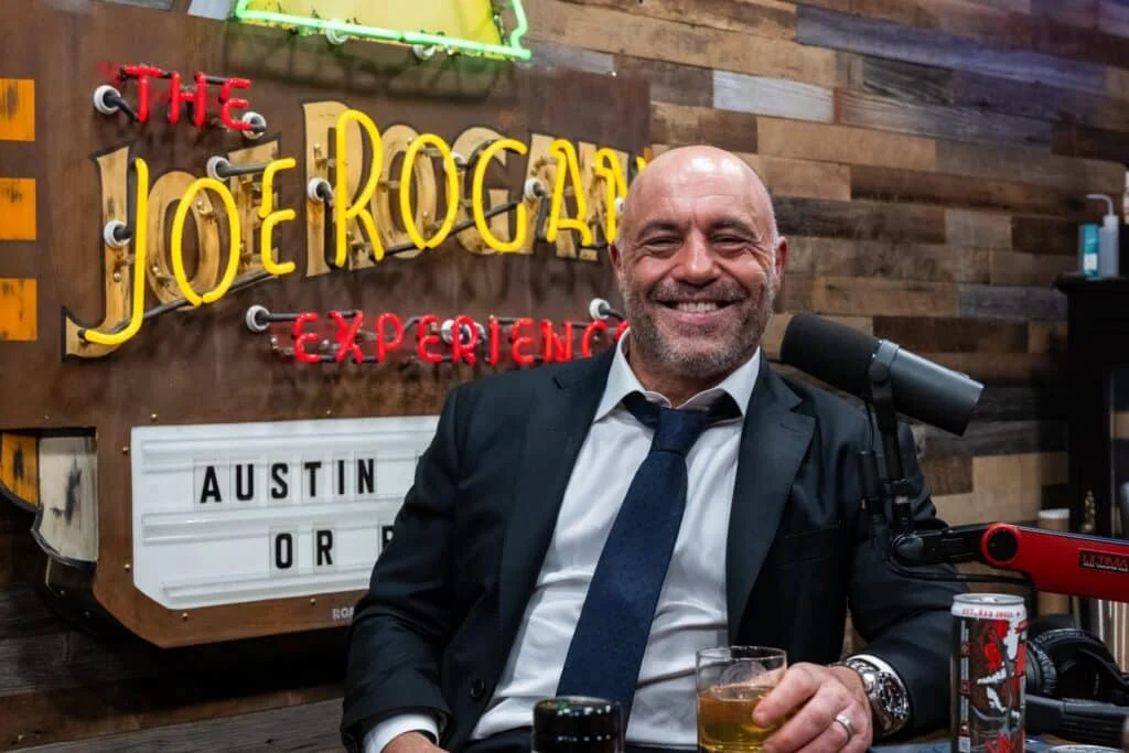 The legendary podcaster has risen to the top of his game