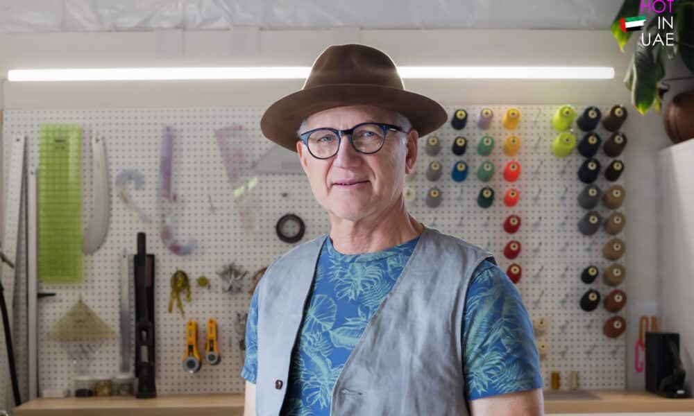 Tinker Hatfield in his home design studio