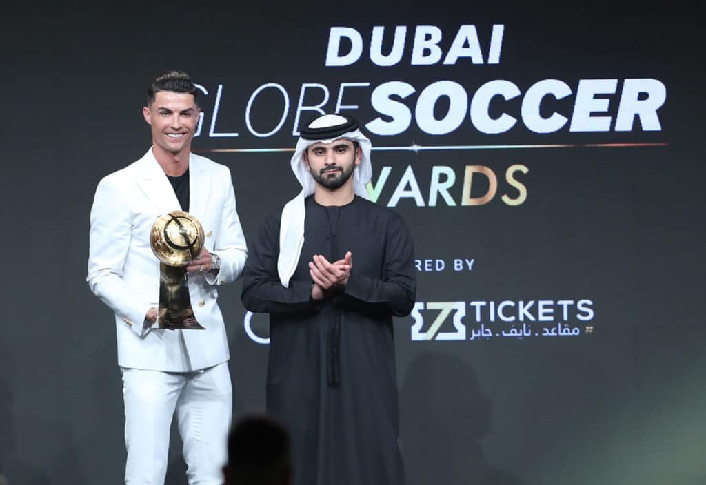 Cristiano Ronaldo Spotted in Dubai
