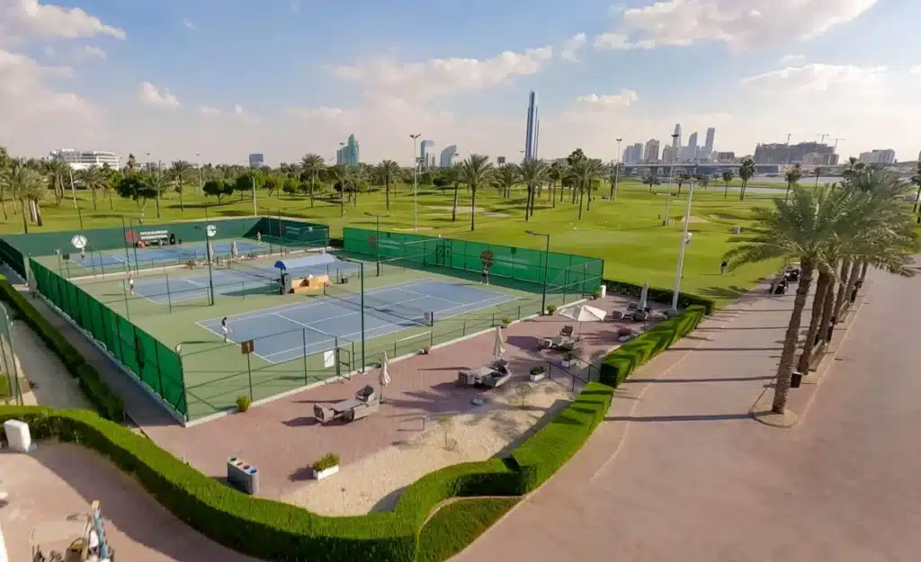 Dubai has many great places to play Tennis