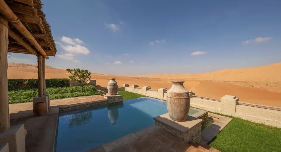 Qasr Al Sarab Desert Resort by Anantara - UAE hotels with private pool