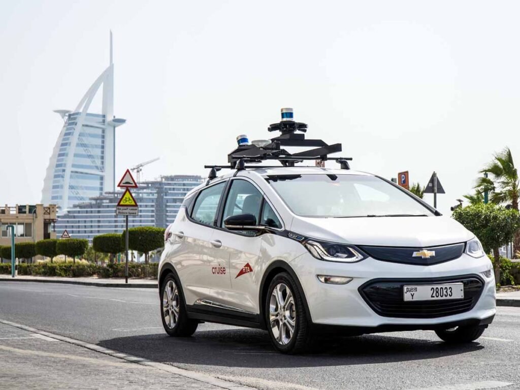 Self driving Dubai