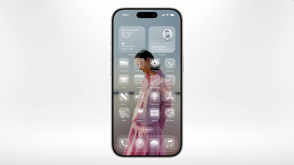 Apple Liquid Glass Apple WWDC 2025
