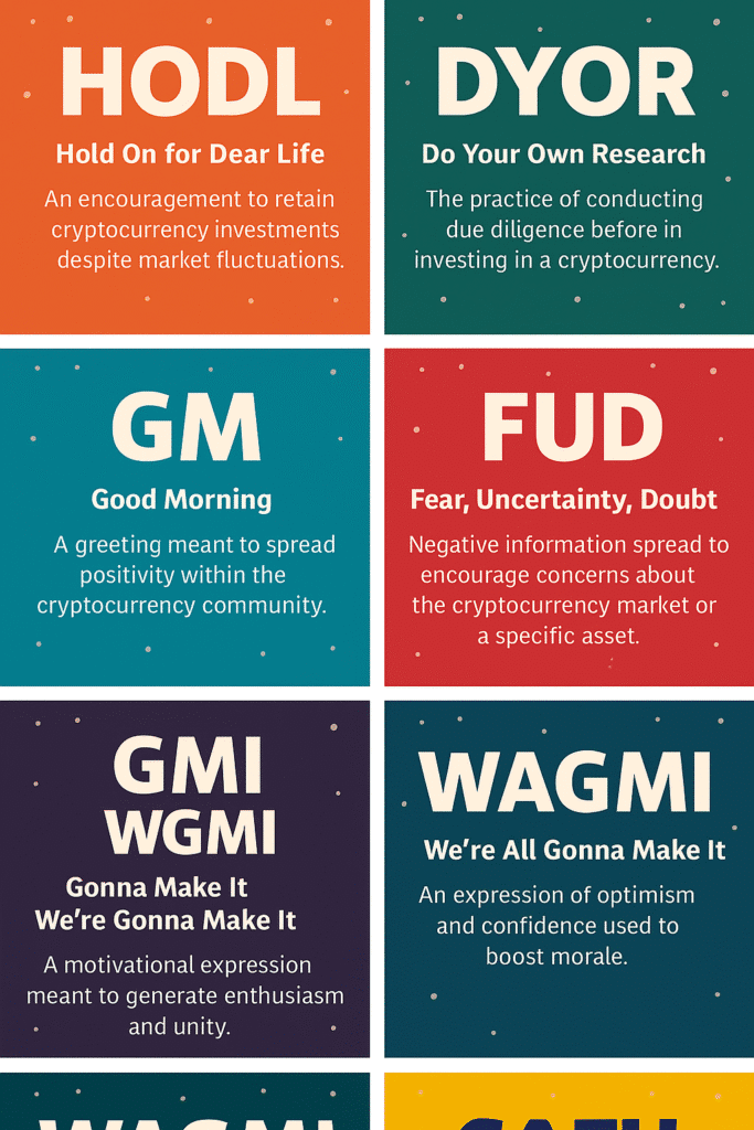Crypto Slang Explained