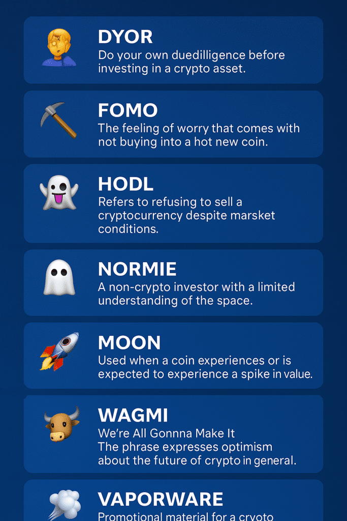 More Crypto Slang - A Guide to Crypto Slang Terms: Talk Like a Pro in Web3