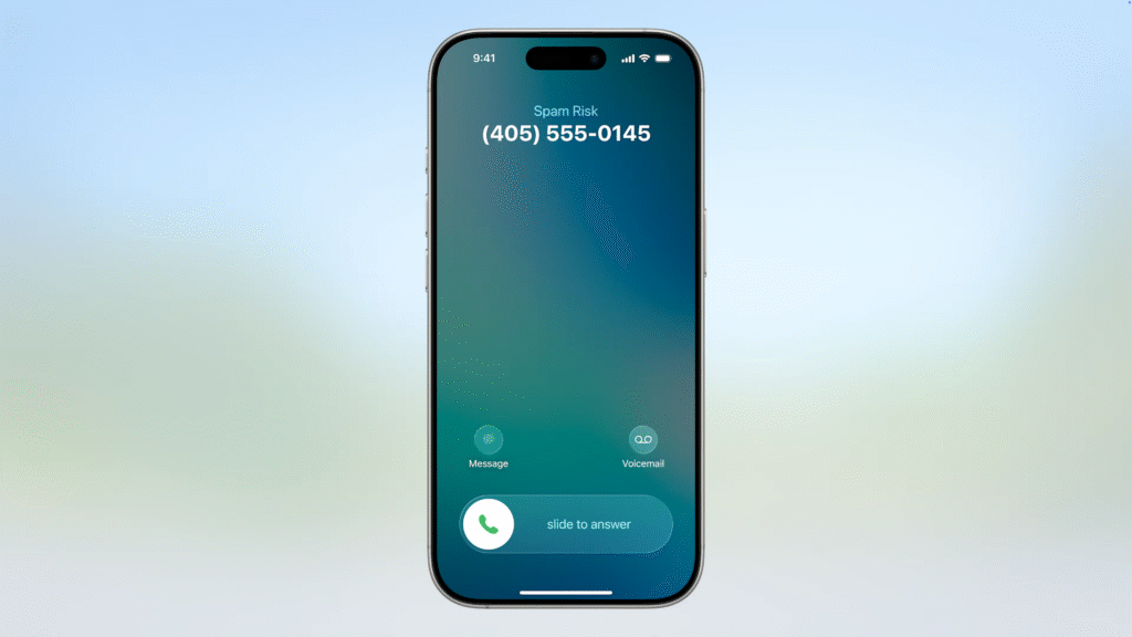 Call Screening Apple WWDC 2025