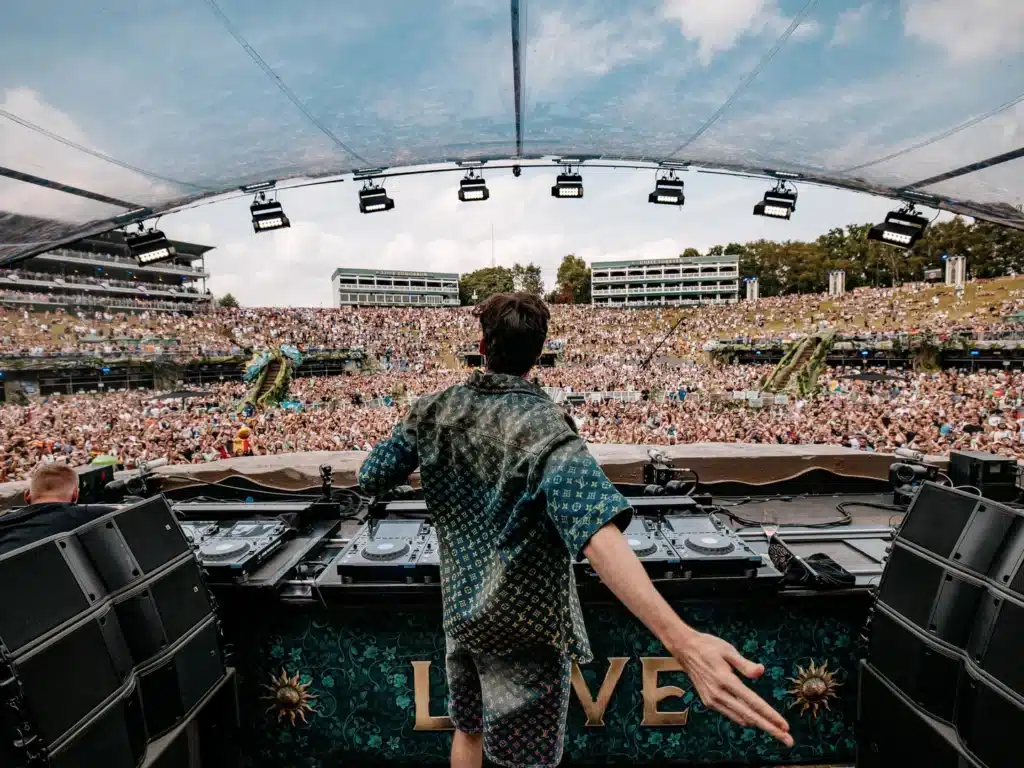 The world's biggest DJs regularly perform