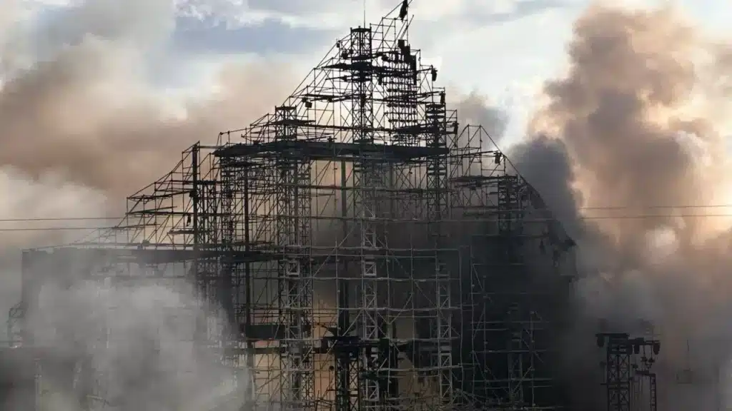 Main stage at Belgium's Tomorrowland music festival completely destroyed by fire