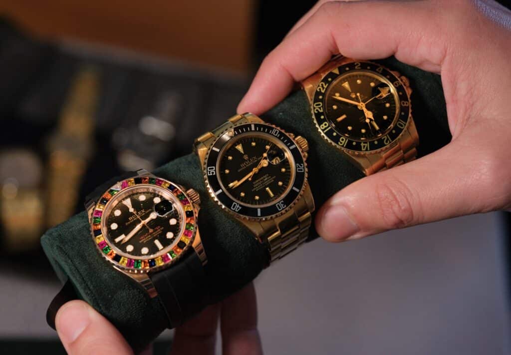 A collection of Rolex watches