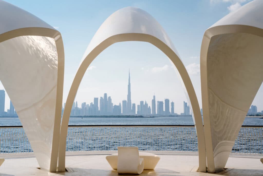 dubai skyline view with an arch 2022 11 15 02 10 49 utc UAE public holidays 2026