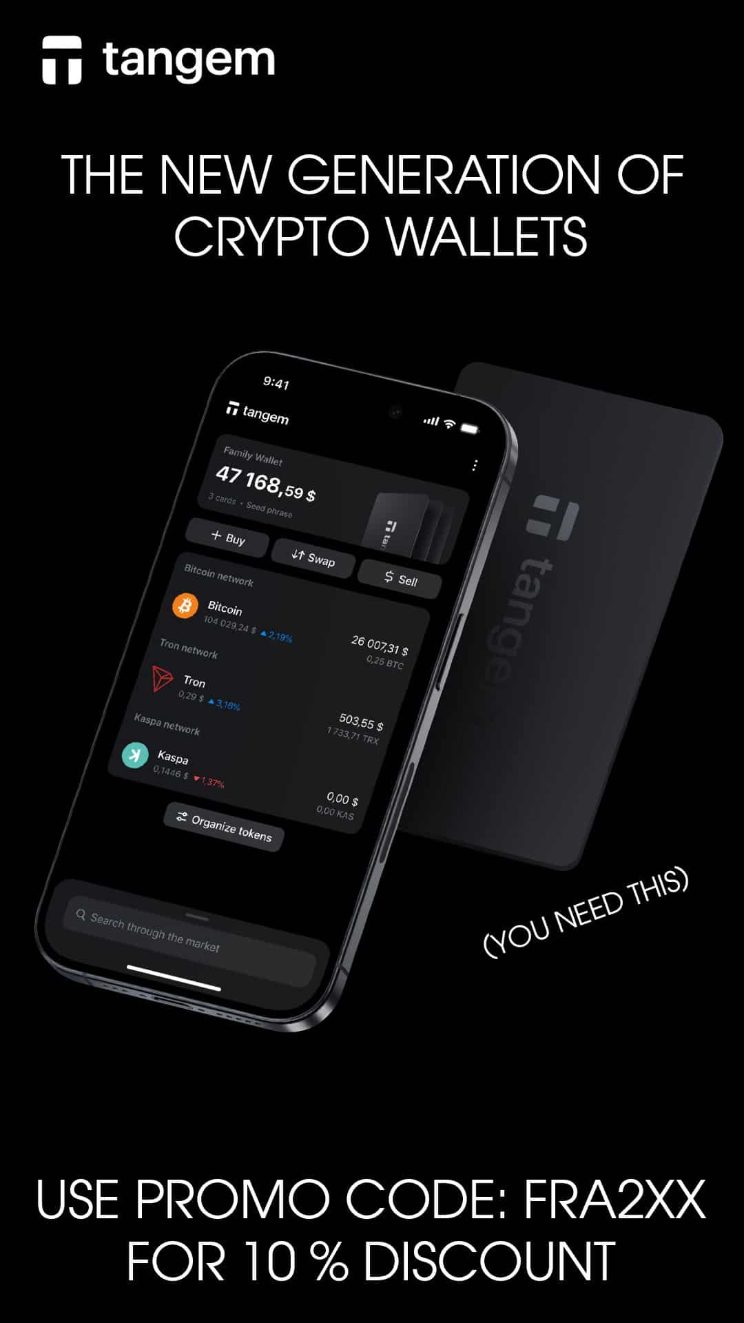 Tangem Crypto Wallet
