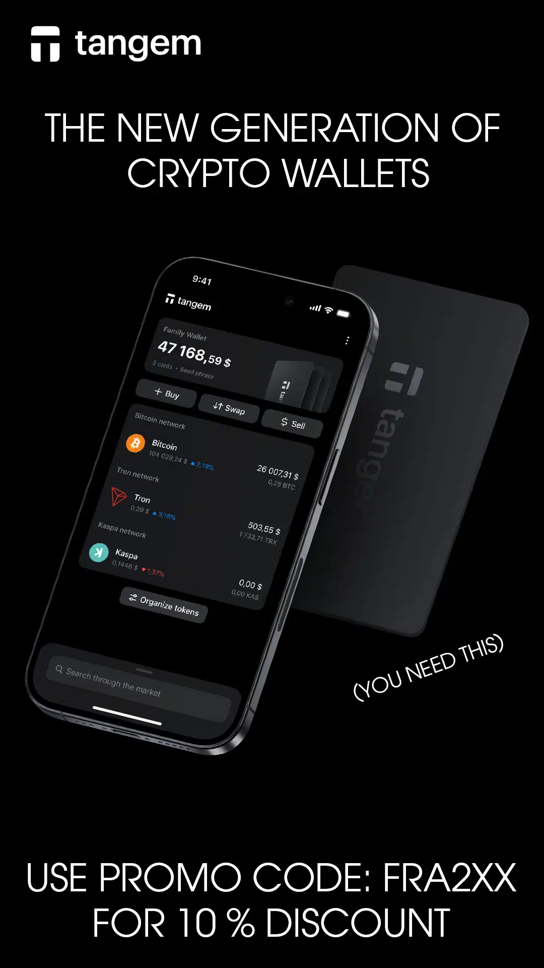 Tangem Crypto Wallet