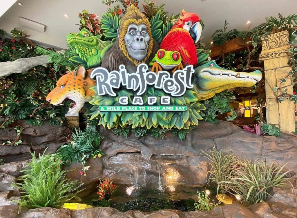 Rainforest Cafe at Dubai Festival City Mall